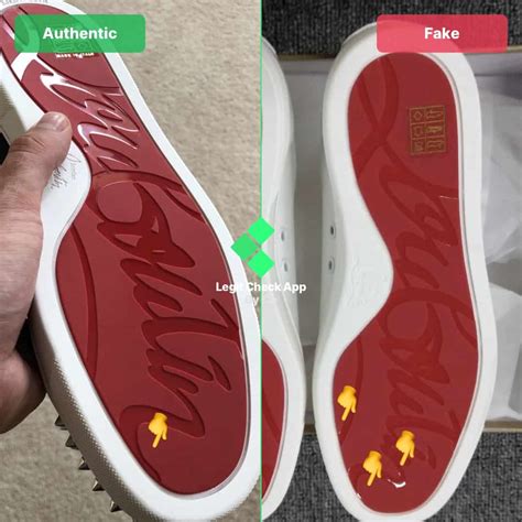 fake vs real louboutin shoes|christian louboutin shoes scam.